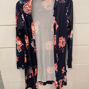 Women’s Small Floral Cardigan